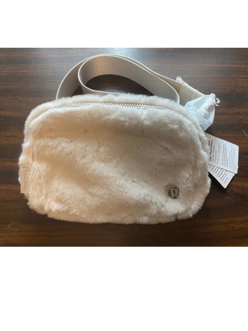 lululemon athletica Plush Cream Crossbody Belt Bag